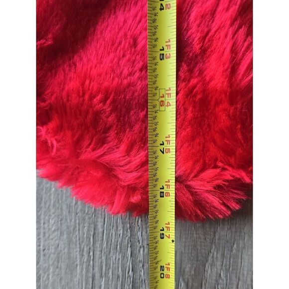 Lot of 2 - Target Christmas Holiday Stockings - Faux Fur Extra Plush NOS - Picture 4 of 7